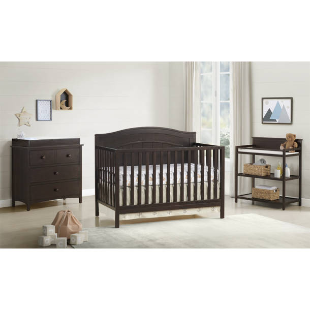 Harriet Bee Oneman Changing Table Dresser with Pad & Reviews Wayfair